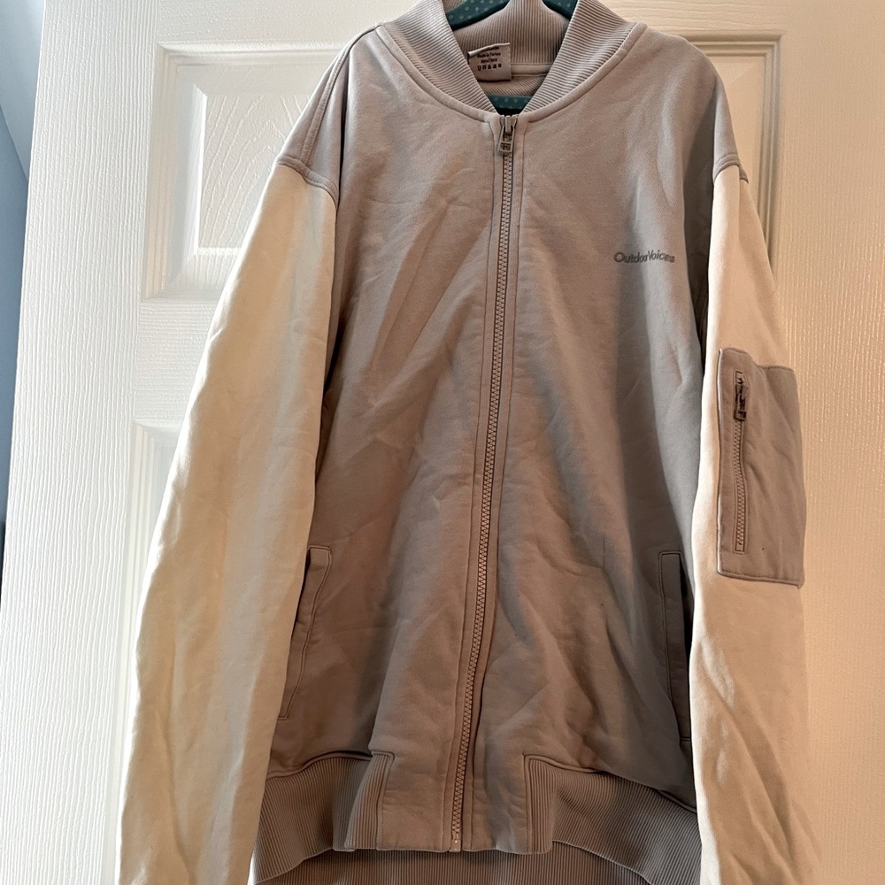 Outdoor Voices French Terry bomber jacket - Size M